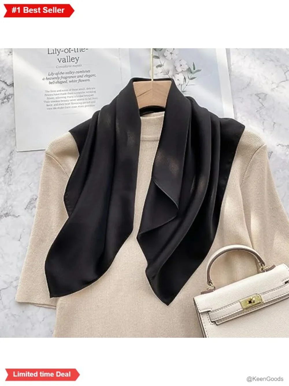 100% Pure Mulberry Silk Scarf 26